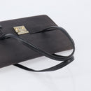 GUCCI Hand Bag Canvas Black Gold 001 4218 Auth 206491-7