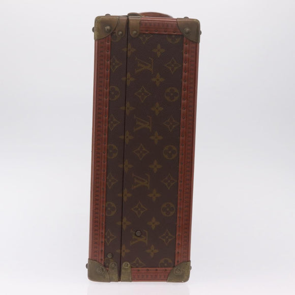 LOUIS VUITTON Monogram Cotoville 50 Trunk LV Auth 206492A