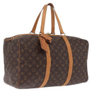LOUIS VUITTON Monogram Sac Souple 45 Boston Bag M41624 LV Auth 206493A-1
