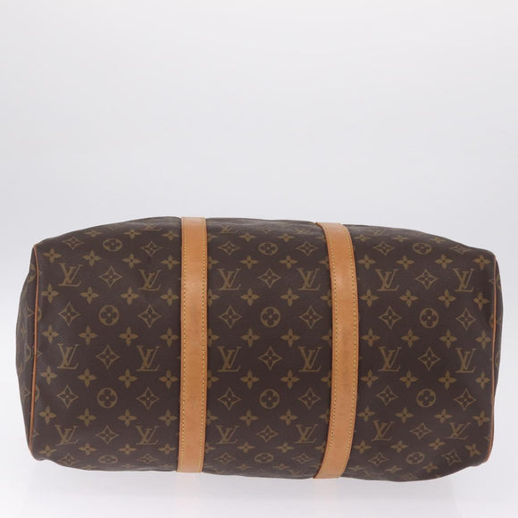 LOUIS VUITTON Monogram Sac Souple 45 Boston Bag M41624 LV Auth 206493A