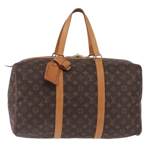 LOUIS VUITTON Monogram Sac Souple 45 Boston Bag M41624 LV Auth 206493A