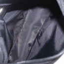 PRADA Hand Pouch Nylon Black Silver Auth 206497A-17