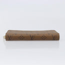 LOUIS VUITTON Monogram Reverse Zippy Wallet Long Wallet M82444 LV Auth 206498SAM-7