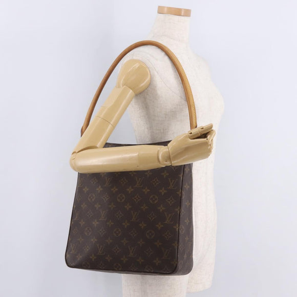 LOUIS VUITTON Monogram Looping GM Shoulder Bag M51145 LV Auth 206509A