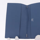 HERMES Agenda Vision Day Planner Cover Leather Blue Auth 206514M-14