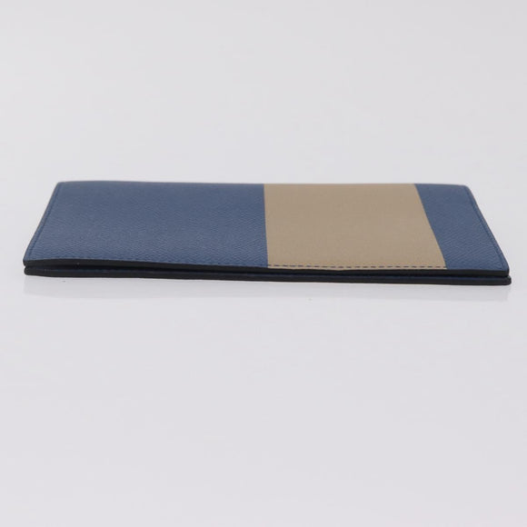 HERMES Agenda Vision Day Planner Cover Leather Blue Auth 206514M