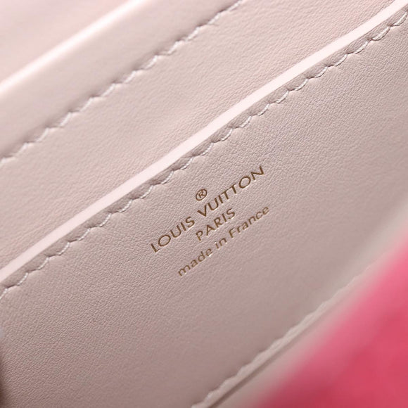 LOUIS VUITTON Twist One Handle BB Bag Taurillon Leather WS32352 LV Auth 206516M