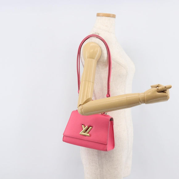 LOUIS VUITTON Twist One Handle BB Bag Taurillon Leather WS32352 LV Auth 206516M