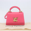 LOUIS VUITTON Twist One Handle BB Bag Taurillon Leather WS32352 LV Auth 206516M-29