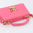 LOUIS VUITTON Twist One Handle BB Bag Taurillon Leather WS32352 LV Auth 206516M-6