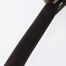 FENDI Zucca Canvas Mamma Baguette Shoulder Bag Brown Black Auth 206517M-8