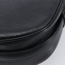 LOUIS VUITTON Epi Jeune Fille MM Shoulder Bag Black M52152 LV Auth 206521A-15