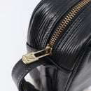 LOUIS VUITTON Epi Jeune Fille MM Shoulder Bag Black M52152 LV Auth 206521A-18