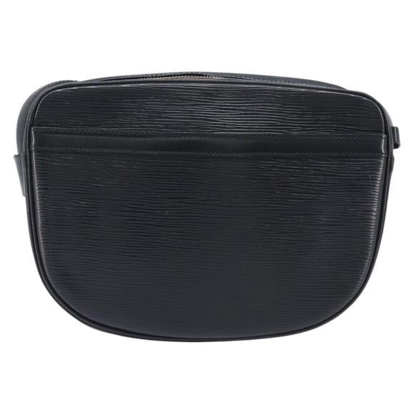 LOUIS VUITTON Epi Jeune Fille MM Shoulder Bag Black M52152 LV Auth 206521A