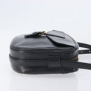 LOUIS VUITTON Epi Jeune Fille MM Shoulder Bag Black M52152 LV Auth 206521A-4