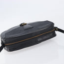 LOUIS VUITTON Epi Jeune Fille MM Shoulder Bag Black M52152 LV Auth 206521A-6