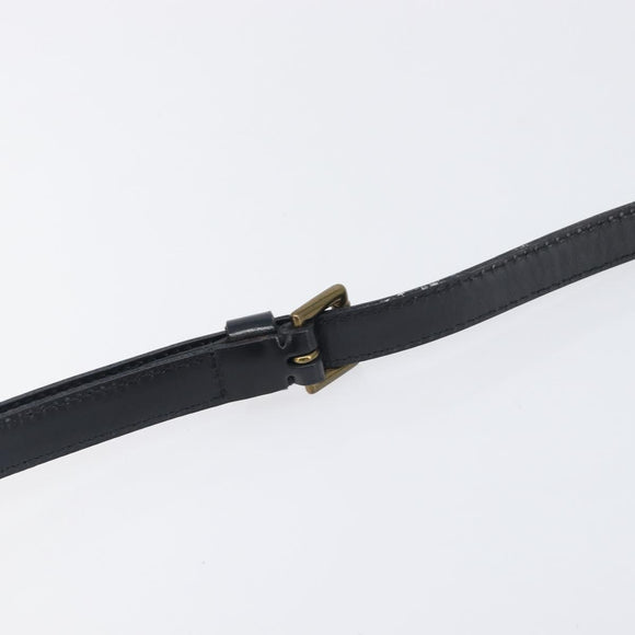 LOUIS VUITTON Epi Jeune Fille MM Shoulder Bag Black M52152 LV Auth 206521A
