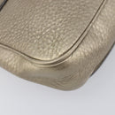 GUCCI Soho Chain Shoulder Bag Leather Gold 323190 Auth 206523A-15