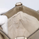 GUCCI Soho Chain Shoulder Bag Leather Gold 323190 Auth 206523A-20