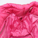 PRADA Hand Bag Nylon Pink Silver Auth 206524A-21