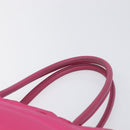 PRADA Hand Bag Nylon Pink Silver Auth 206524A-14