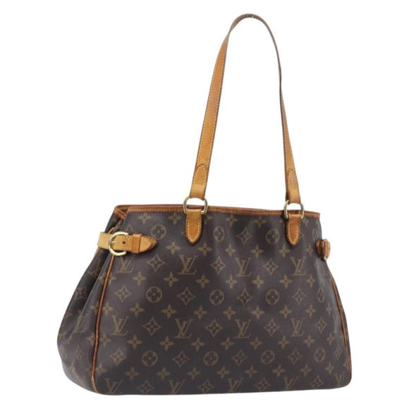 LOUIS VUITTON Monogram Batignolles Horizontal Tote Bag M51154 LV Auth 206525