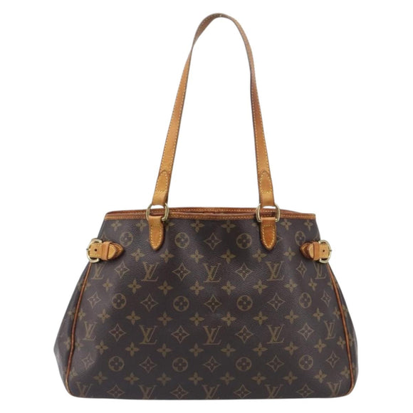 LOUIS VUITTON Monogram Batignolles Horizontal Tote Bag M51154 LV Auth 206525