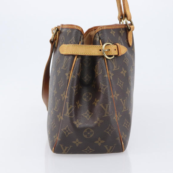 LOUIS VUITTON Monogram Batignolles Horizontal Tote Bag M51154 LV Auth 206525