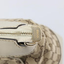 GUCCI GG Canvas Web Sherry Line Hand Bag Beige Gold 269894 Auth 206539A-16