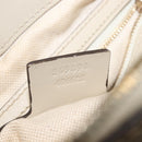 GUCCI GG Canvas Web Sherry Line Hand Bag Beige Gold 269894 Auth 206539A-24