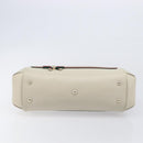 GUCCI GG Canvas Web Sherry Line Hand Bag Beige Gold 269894 Auth 206539A-9