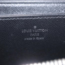 LOUIS VUITTON Epi Zippy Wallet Long Wallet Black M64838 LV Auth 206542A-18