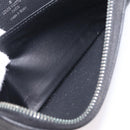 LOUIS VUITTON Epi Zippy Wallet Long Wallet Black M64838 LV Auth 206542A-23