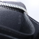 LOUIS VUITTON Epi Zippy Wallet Long Wallet Black M64838 LV Auth 206542A-12