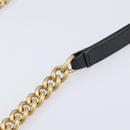 CHANEL Boy Chanel Matelasse Chain Bag Caviar Skin Black Gold CC Auth 206546SAM-10