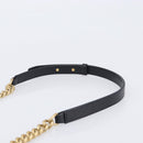 CHANEL Boy Chanel Matelasse Chain Bag Caviar Skin Black Gold CC Auth 206546SAM-9