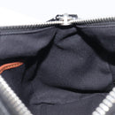 Coach Hand Bag Leather 2way Black Silver Auth 206548A-22