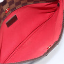 LOUIS VUITTON Damier Ebene Bloomsbury PM Shoulder Bag N42251 LV Auth 206550A-24