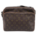 LOUIS VUITTON Monogram Nile Shoulder Bag M45244 LV Auth 206551-2