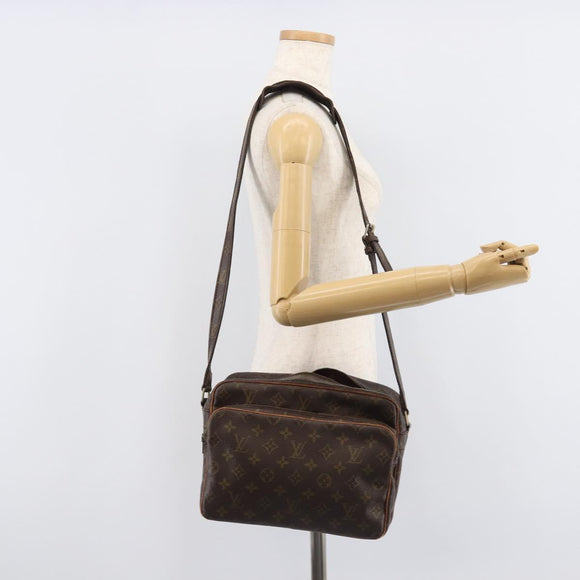 LOUIS VUITTON Monogram Nile Shoulder Bag M45244 LV Auth 206551
