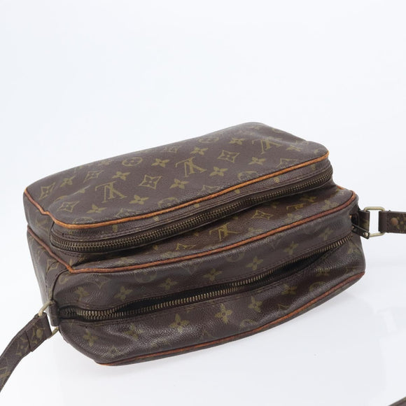 LOUIS VUITTON Monogram Nile Shoulder Bag M45244 LV Auth 206551