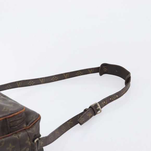LOUIS VUITTON Monogram Nile Shoulder Bag M45244 LV Auth 206551