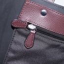 Coach Tote Bag Leather Bordeaux Silver Auth 206555A-22