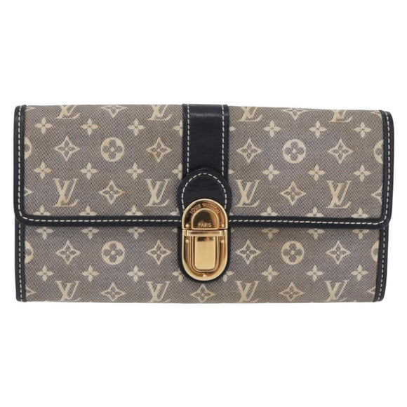 LOUIS VUITTON Ideal Portefeuille Sarah Wallet Uncle M63007 LV Auth 206556
