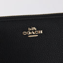 Coach Long Wallet Leather Auth 206558A-14
