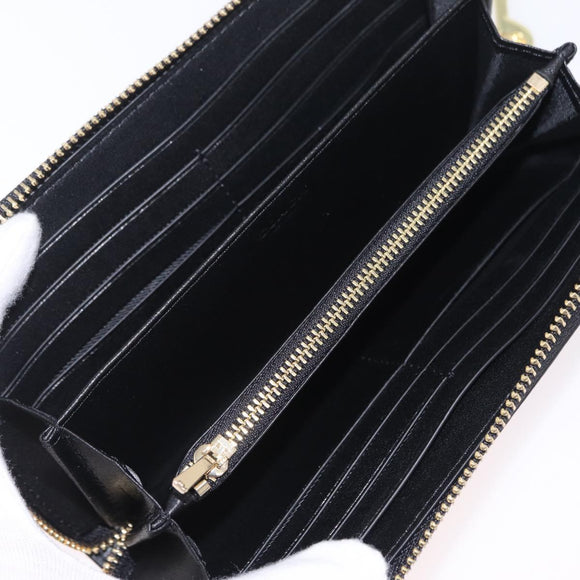 Coach Long Wallet Leather Auth 206558A