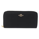 Coach Long Wallet Leather Auth 206558A-2