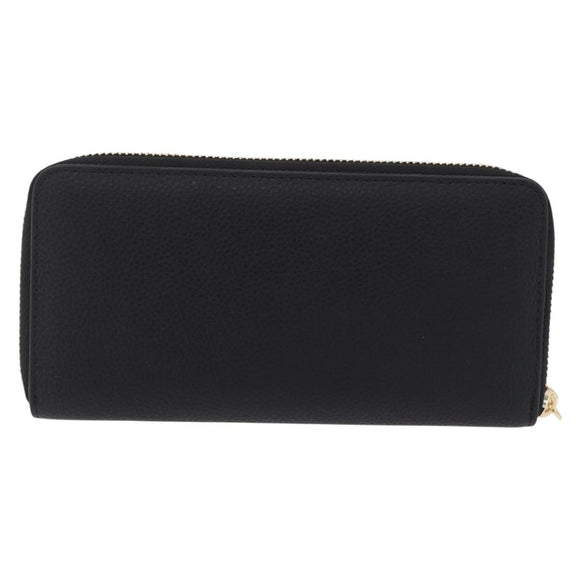 Coach Long Wallet Leather Auth 206558A