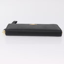 Coach Long Wallet Leather Auth 206558A-7