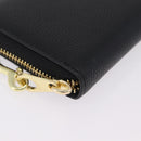 Coach Long Wallet Leather Auth 206558A-8